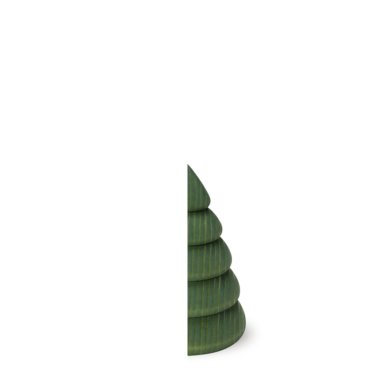 Halvtre, liten - 9,5 cm, grønn