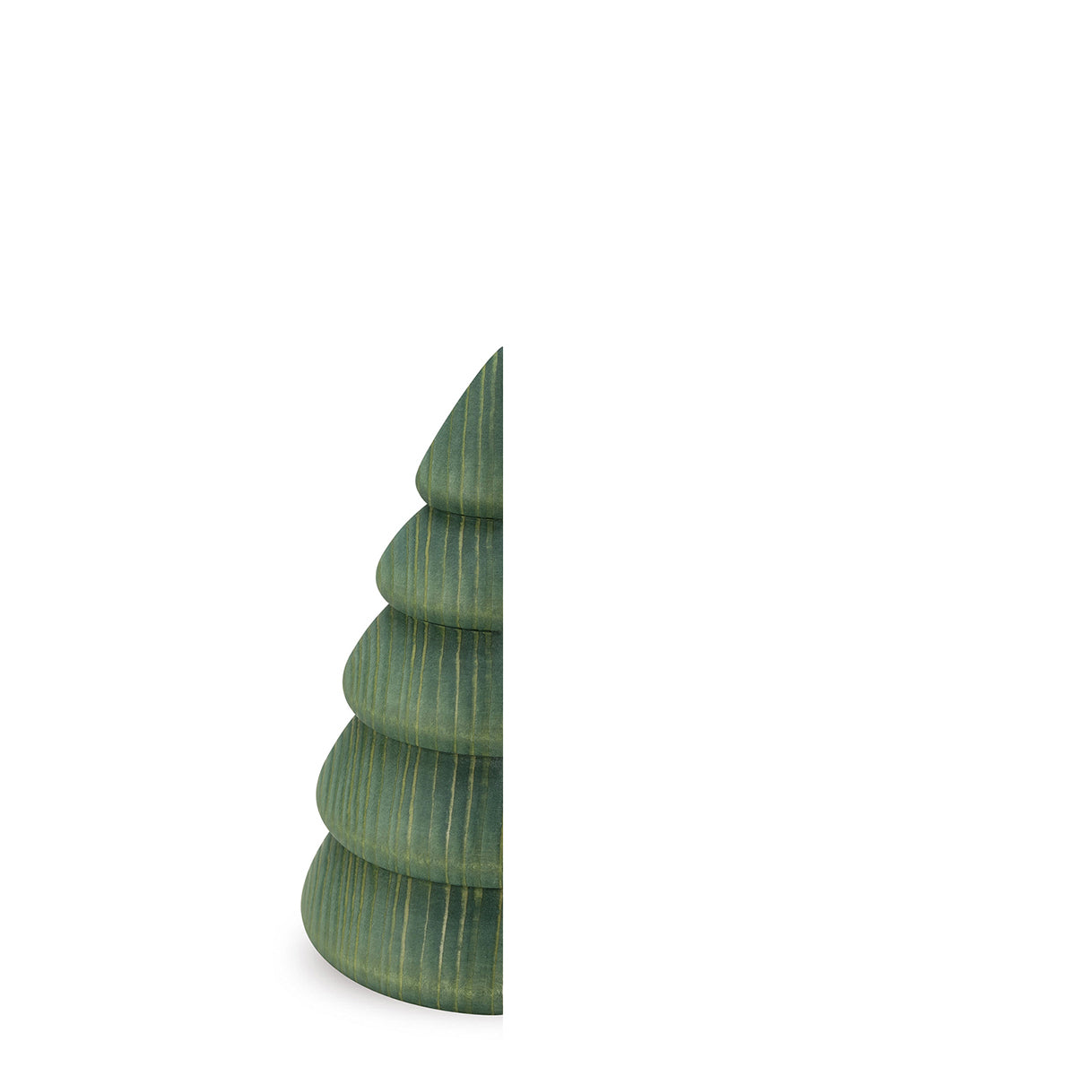 Halvtre, medium - 11,5 cm, grønn