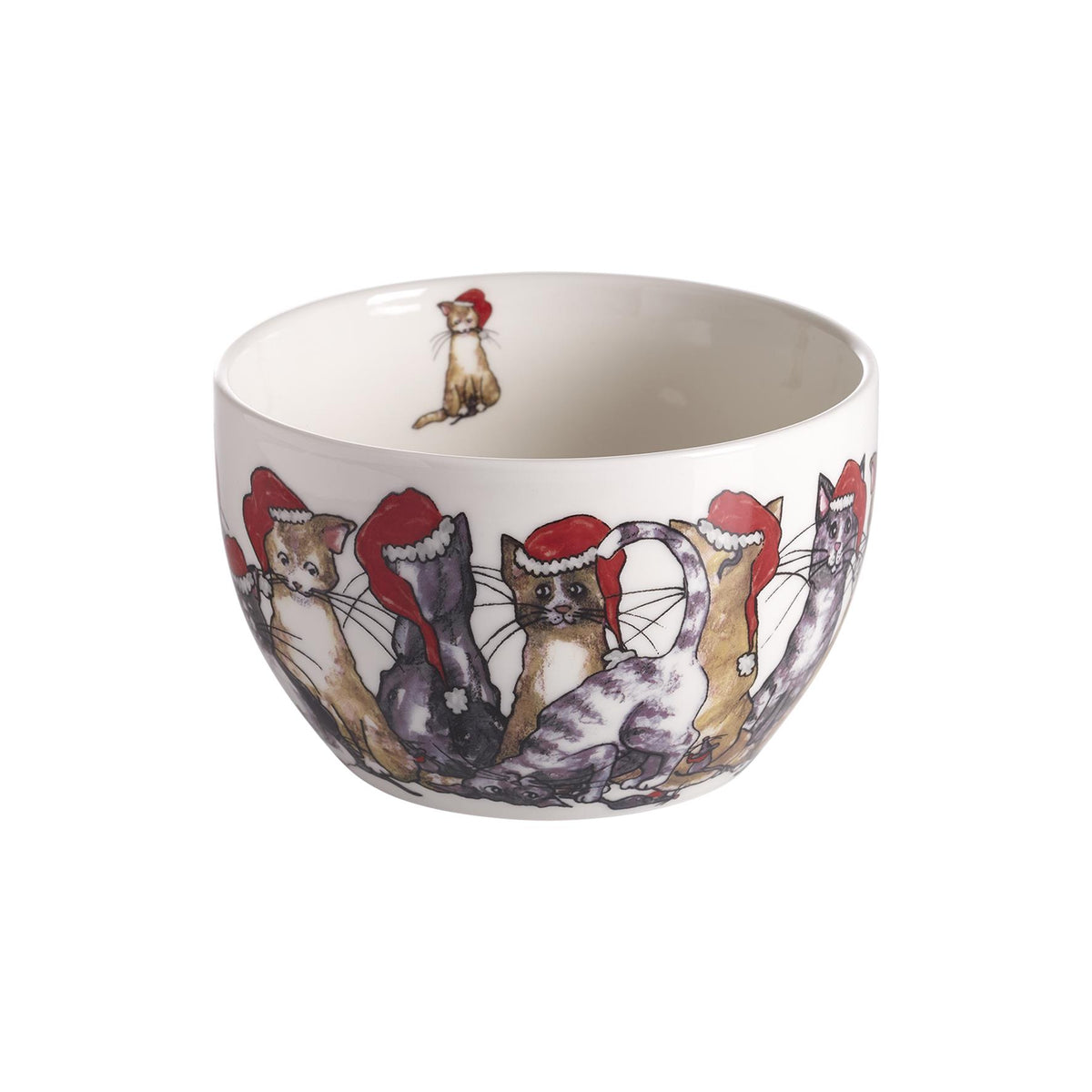Bolle, julekatter, Ø13cm, H.8,5cm, 70cl