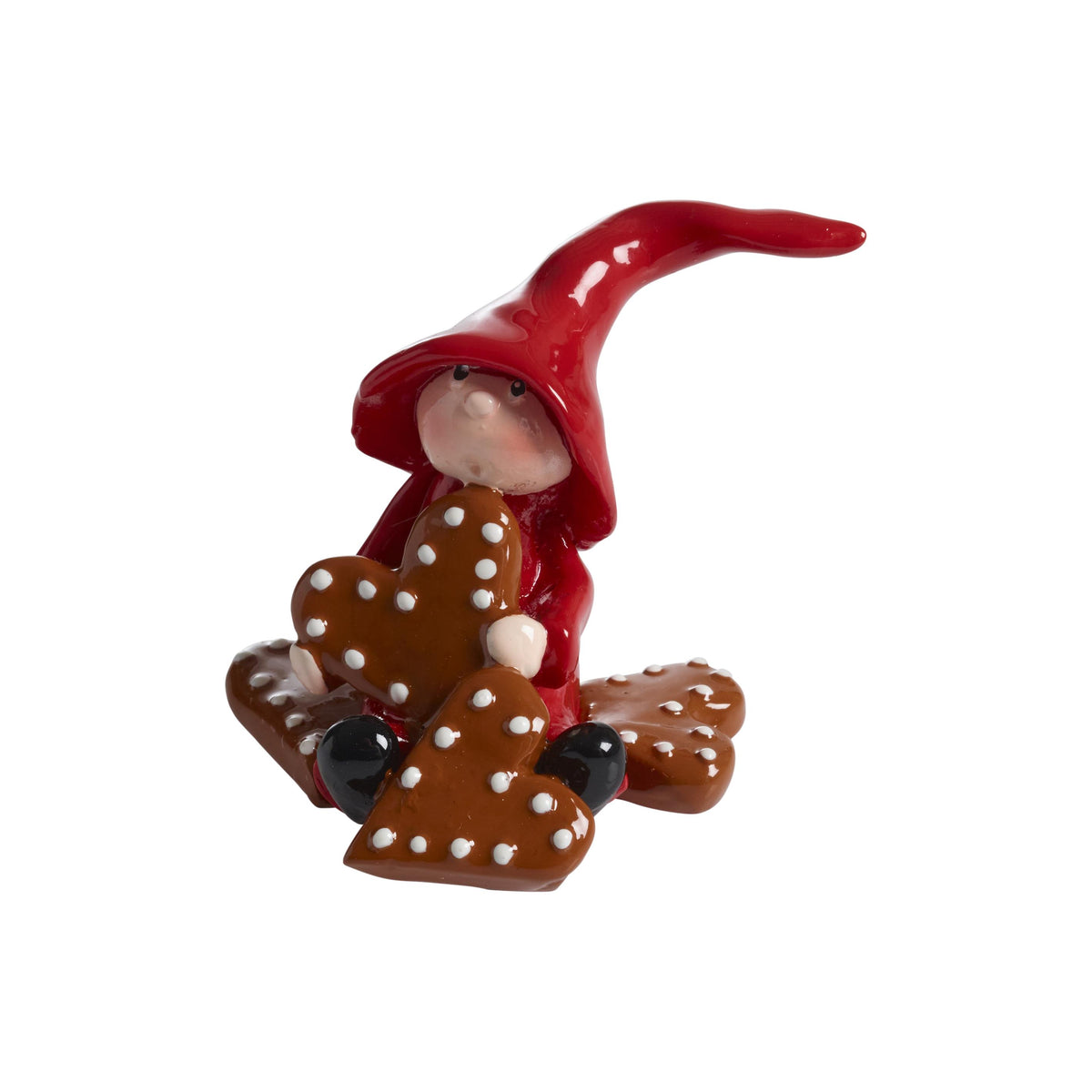 Nisse, pepperkakemotiv, H.6,5cm