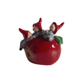 Nisse med eple, H.5,5cm