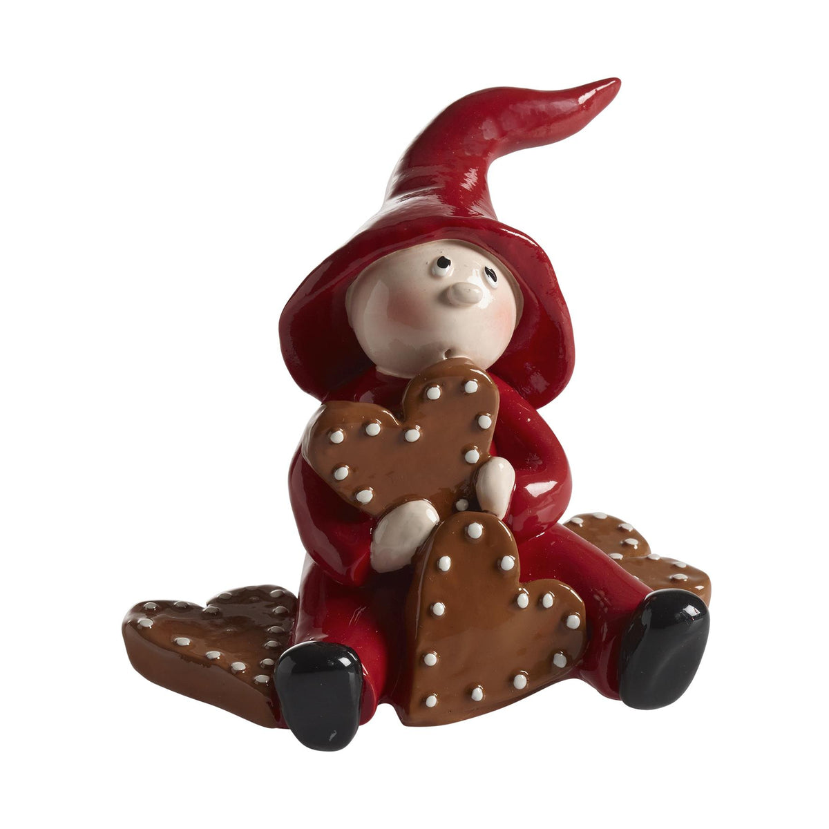 Nisse, pepperkakemotiv, stor, H.10,5cm