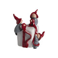 Nisse med gave, H.9,5cm