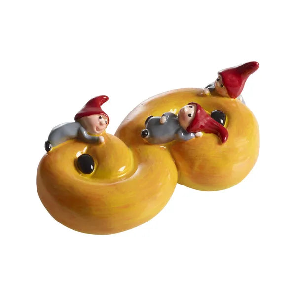 Nisse med lussekatt, L.9cm