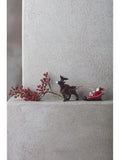 Nisse med slede, L.17cm