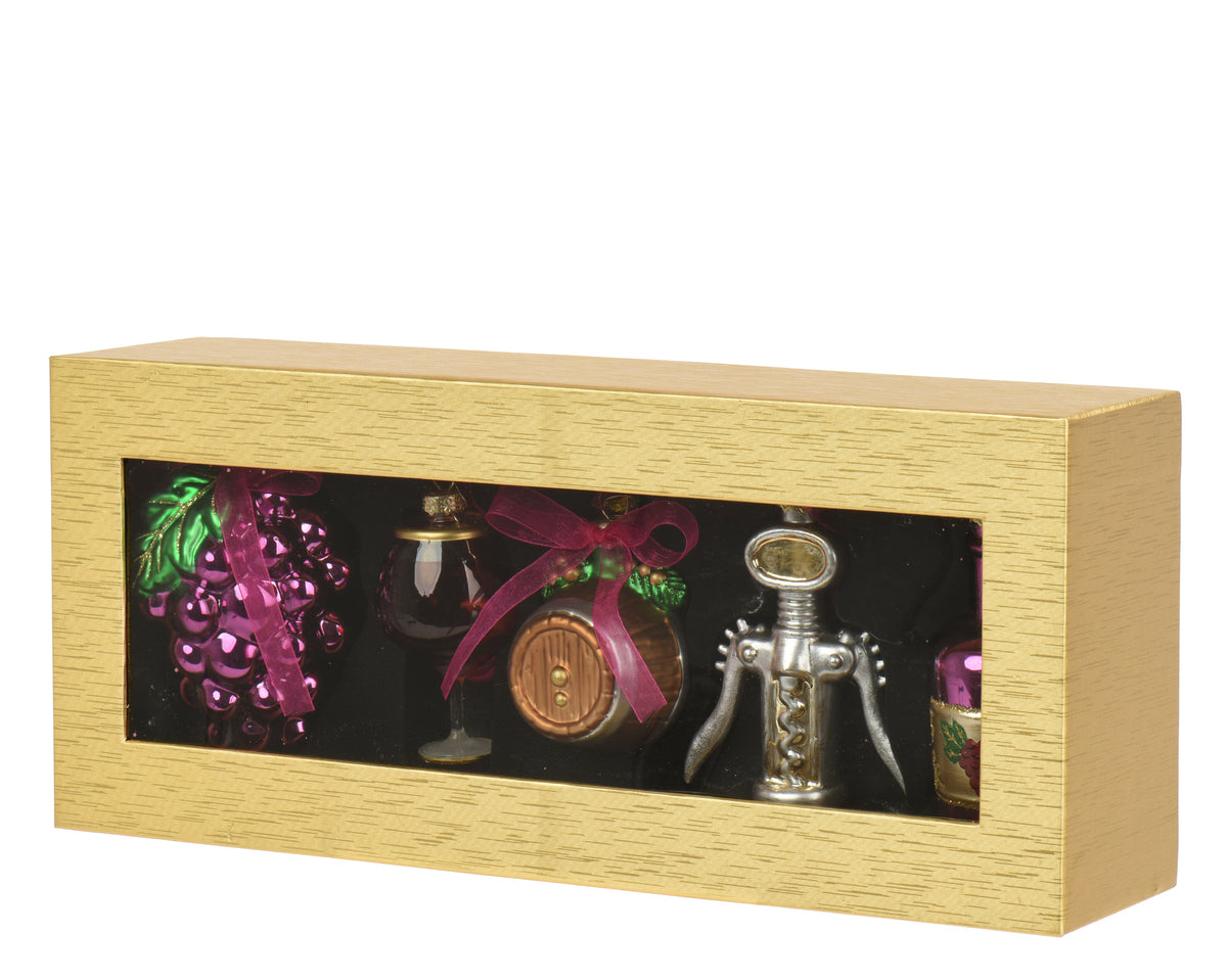 Figurer i blankt glass, mix (124139)