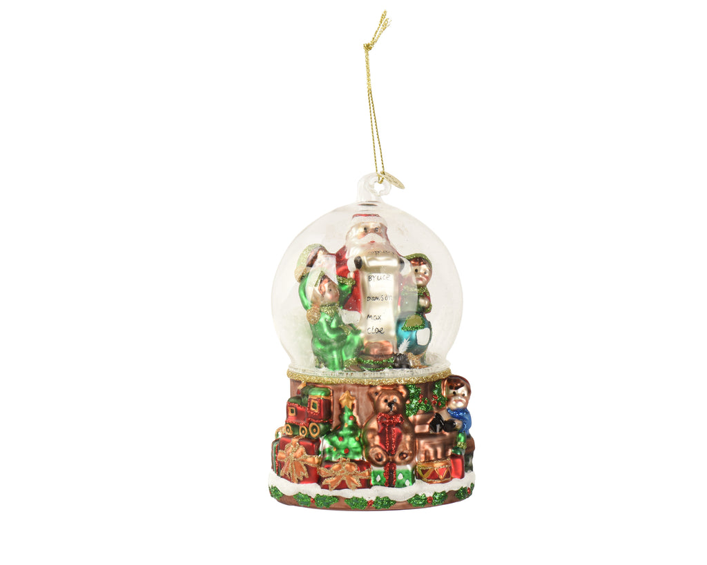 Julepynt i blankt glass (129726)