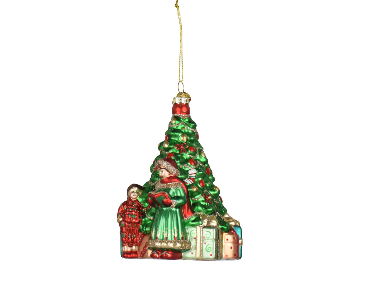 Julepynt i blankt glass (129727)
