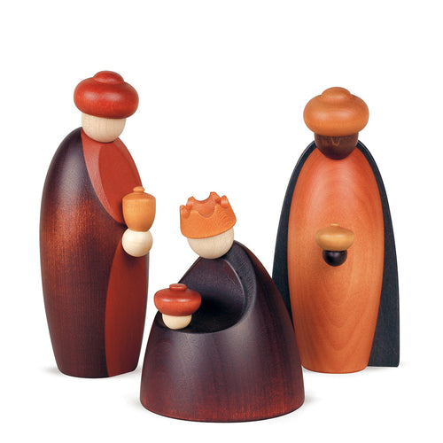 De tre vise menn, liten, farget