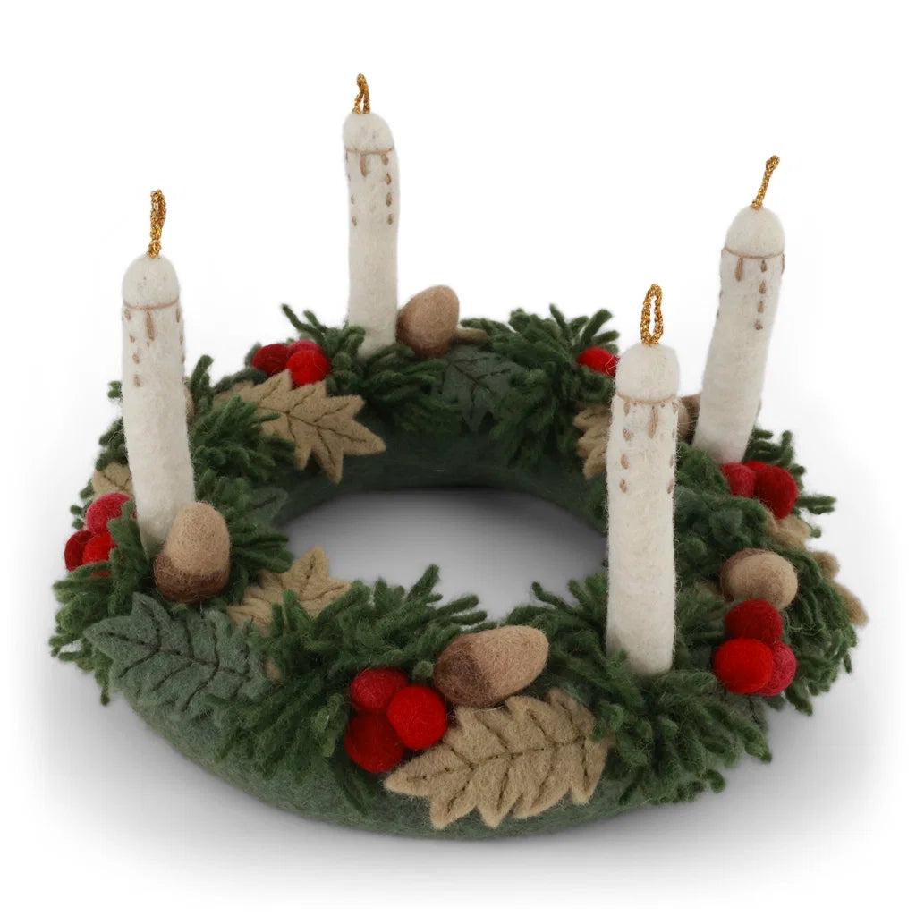 Adventskrans, 20 cm