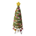 Stor juletre med girlander, 35 cm