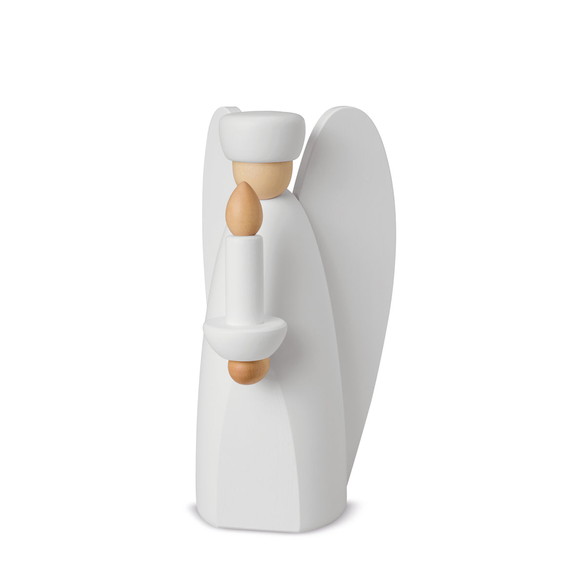 Lysengel, liten, hvit