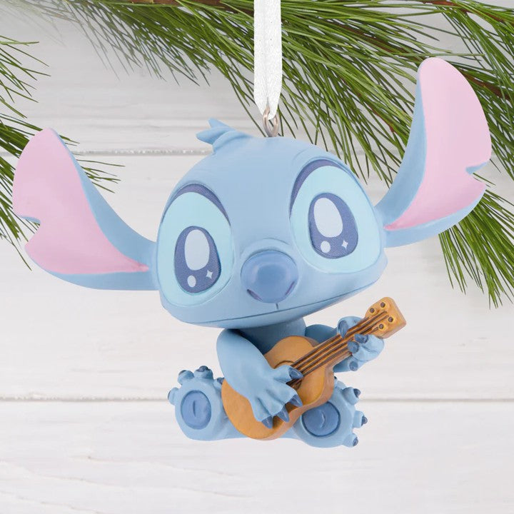 Ornament, Lilo & Stitch med gitar
