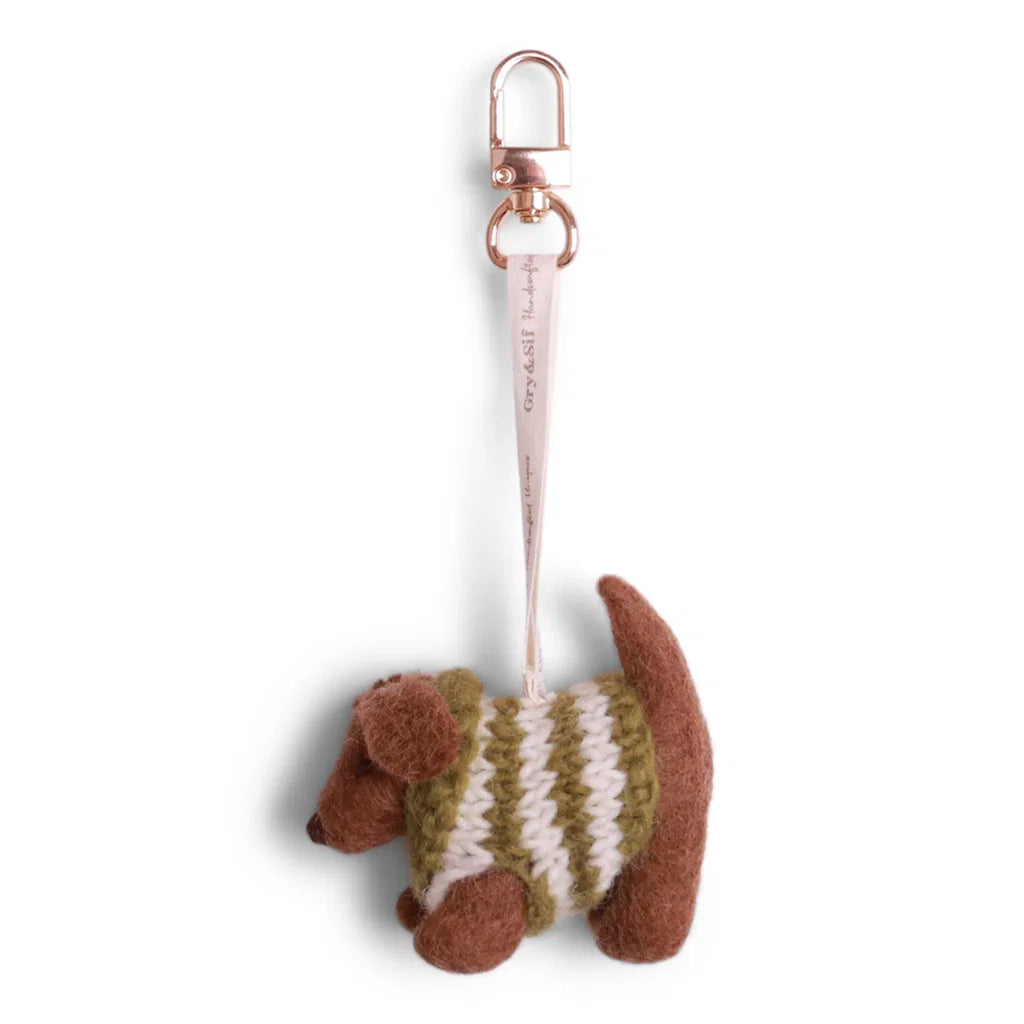 Charm med gravhund