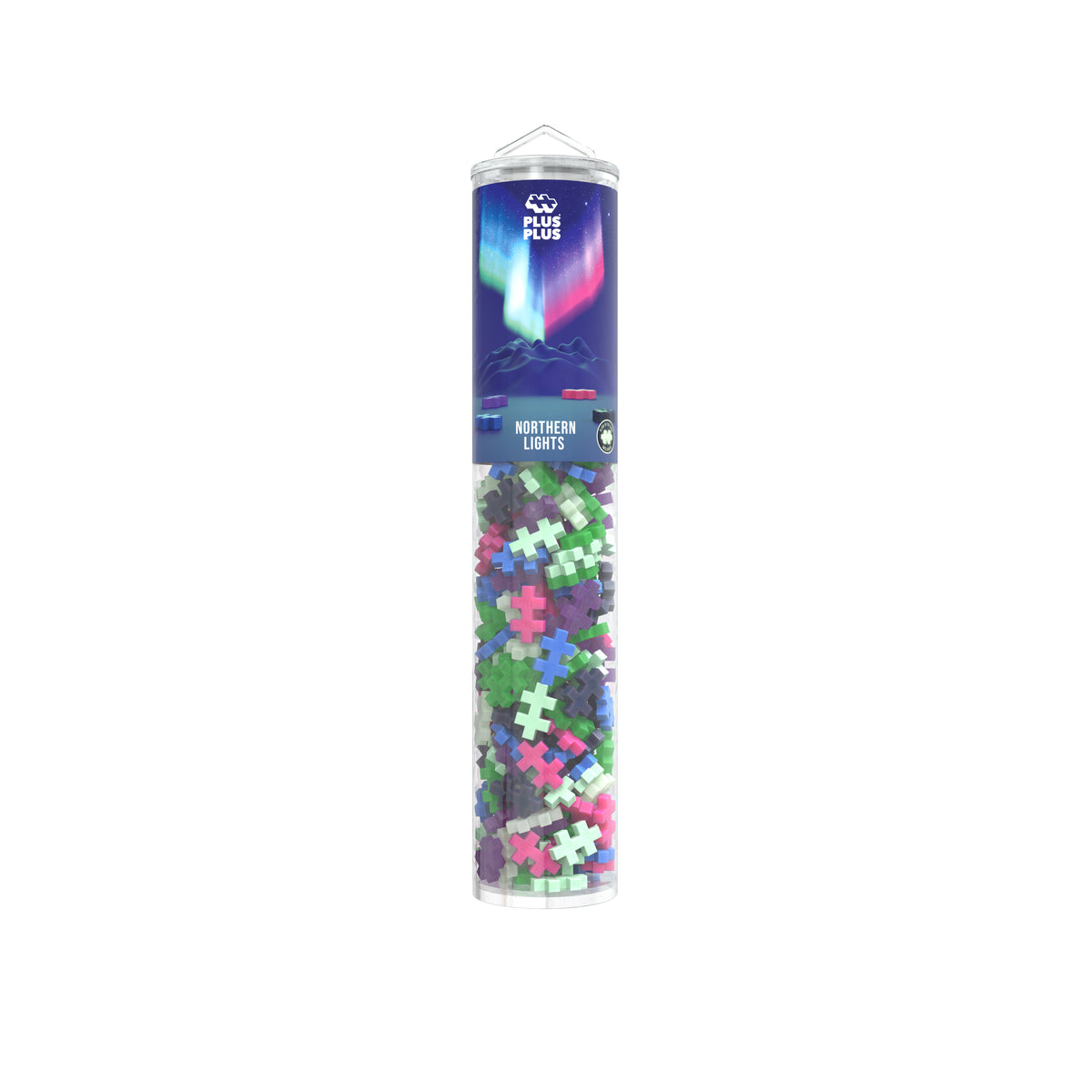 Plus-Plus Northern Lights Mix - byggesett, 240 brikker i tube