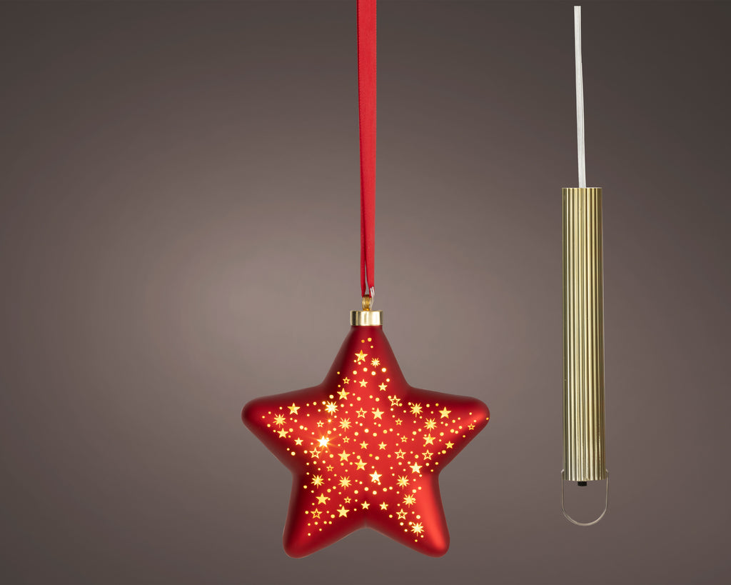 Mikro-LED stjerne, batteridrevet