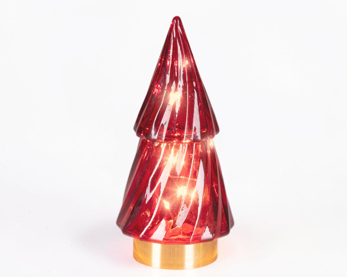Lite juletre med LED-lys