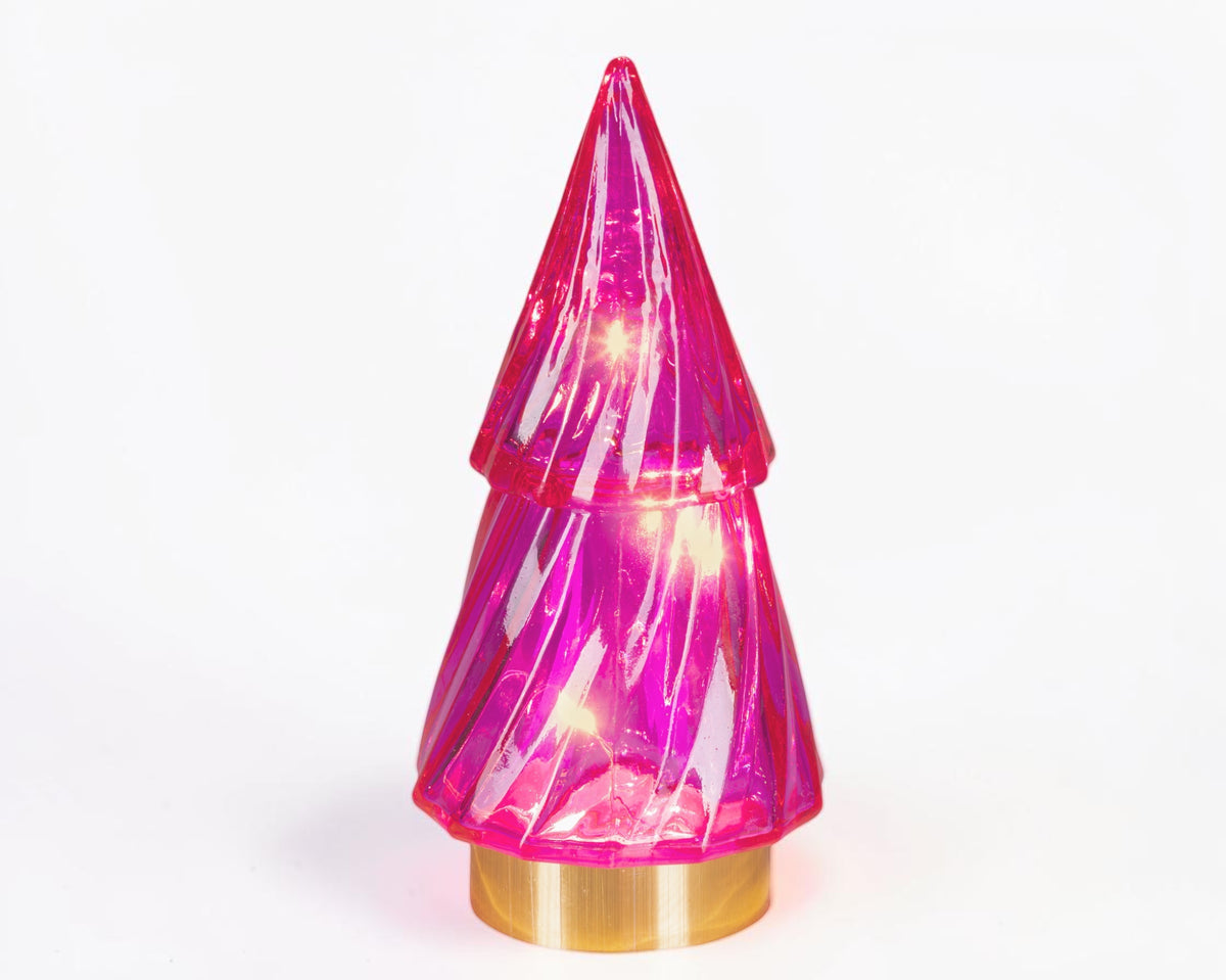 Lite juletre med LED-lys