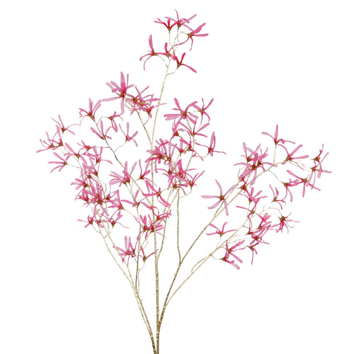 Blomsterstilk, rosa/gull, 138 cm