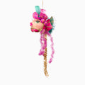 Funky fiskepynt - rosa
