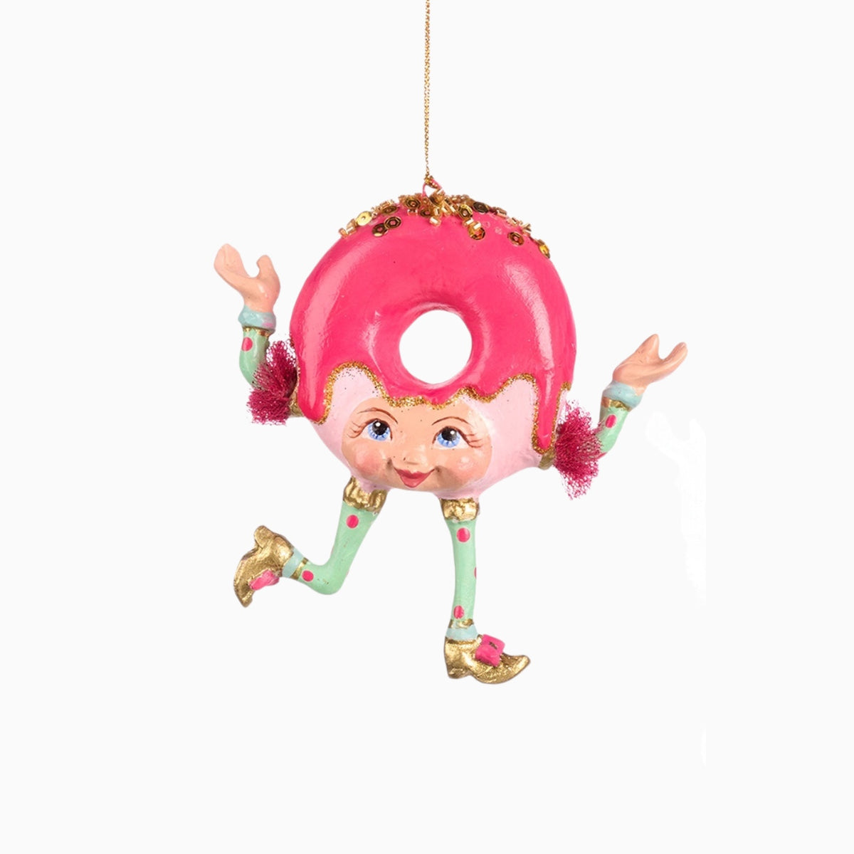 Julepynt smultring, rosa