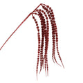 Hengende amarant-stilk med glitter, burgunder, 94 cm