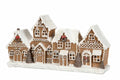 LED Lykta Pepparkakshus - husrekke
